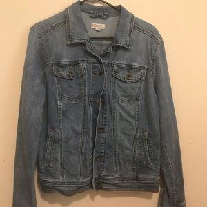 Large Merona Blue Jean jacket